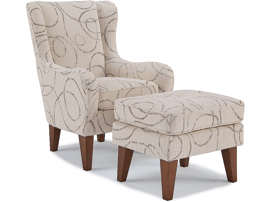 Lorette Wing Back Chair - image 3