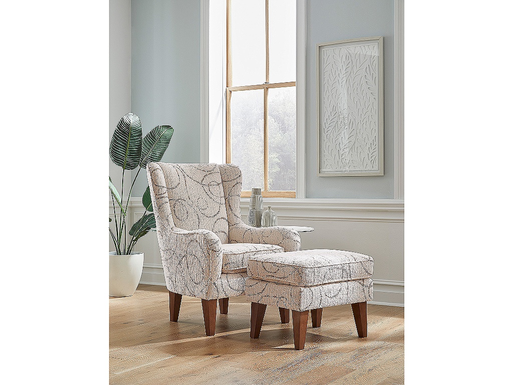 F71 Ottoman With Solid Wood - image 1