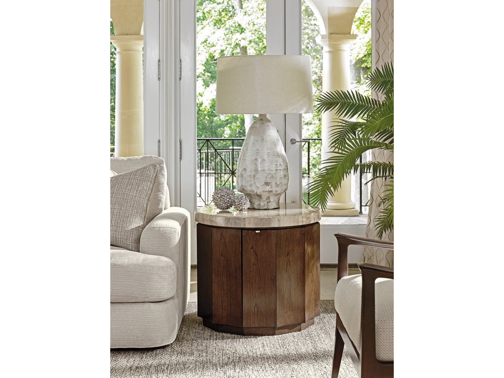 Glendora Drum Table - image 1