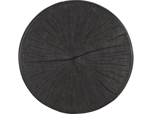 Commerce & Market Carved Stump Side Table - Alternative View
