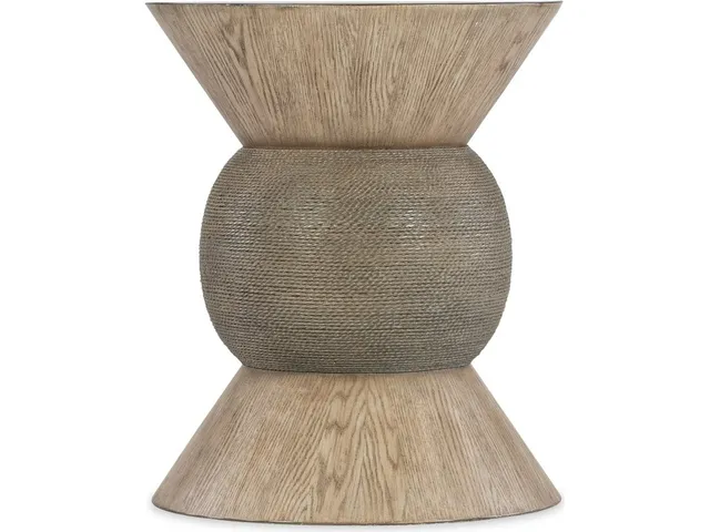 Commerce & Market Round Robin Accent Table