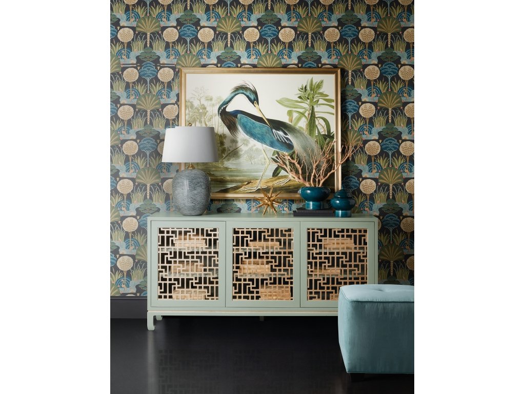Commerce and Market Trellis Enertainment Credenza - image 2