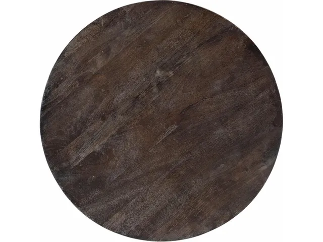 Commerce & Market Carved Round Cocktail Table - Alternative View