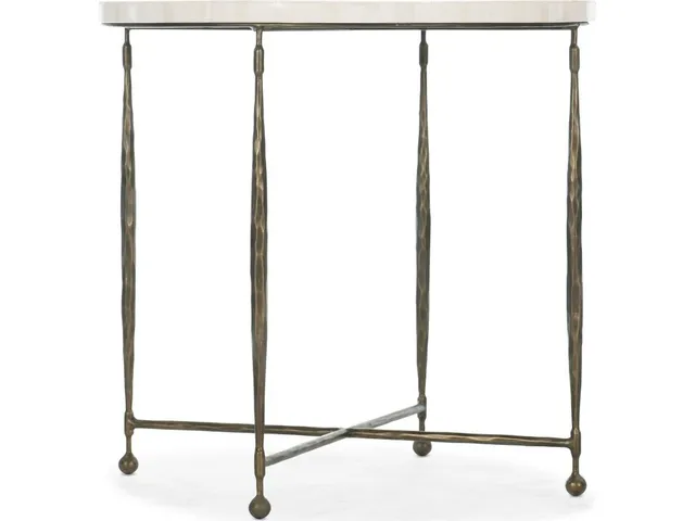 Commerce & Market Round End Table