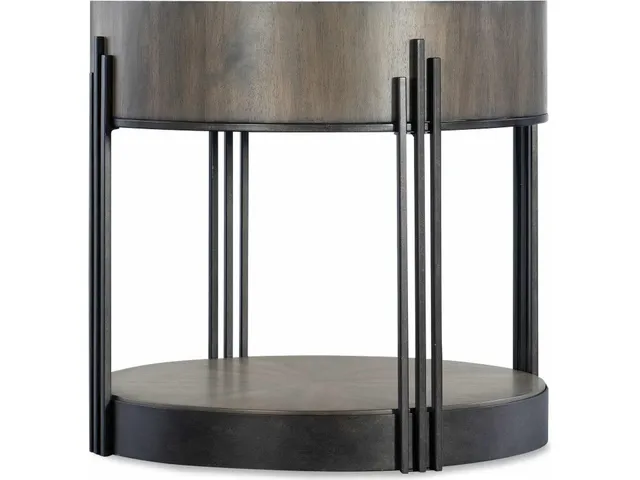 Commerce and Market Skyline Side Table