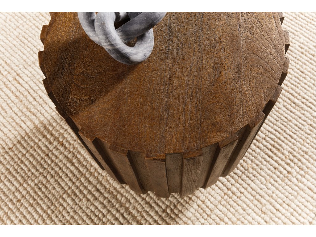 Commerce and Market Gears Round End Table - image 2