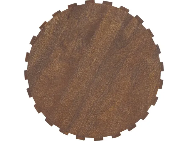 Commerce and Market Gears Round End Table