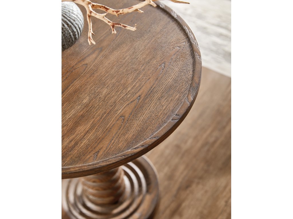 Commerce and Market Spindle Accent Table - image 2