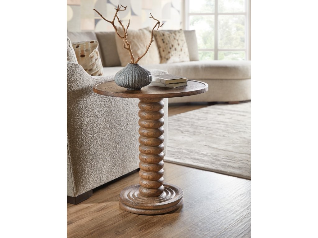 Commerce and Market Spindle Accent Table - image 3