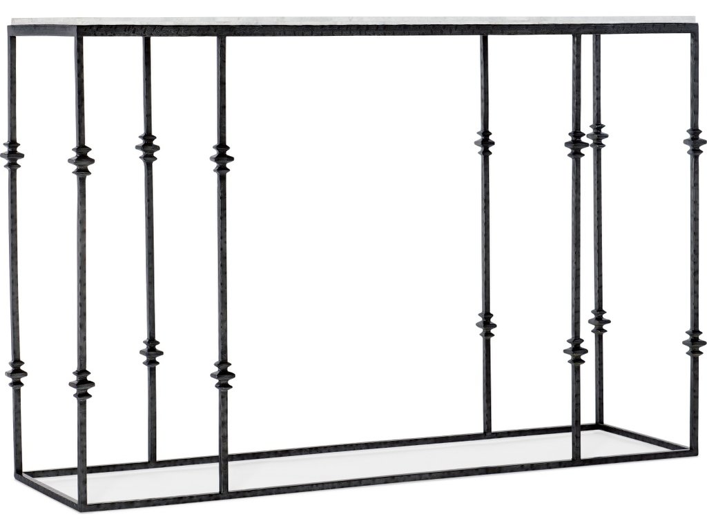 Commerce & Market Small Stone and Metal Console - main image