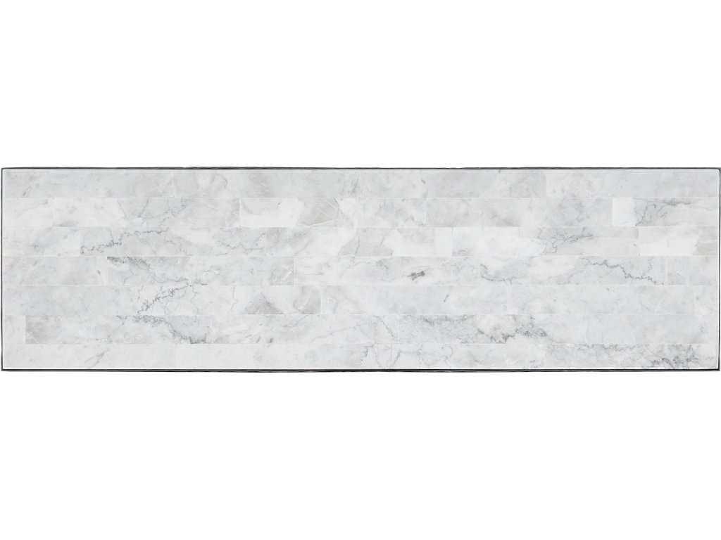 Commerce & Market Small Stone and Metal Console - image 1