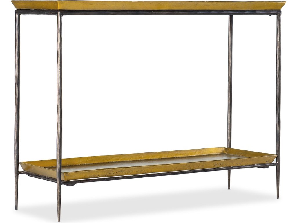 Commerce & Market Tray Top Metal Console - main image
