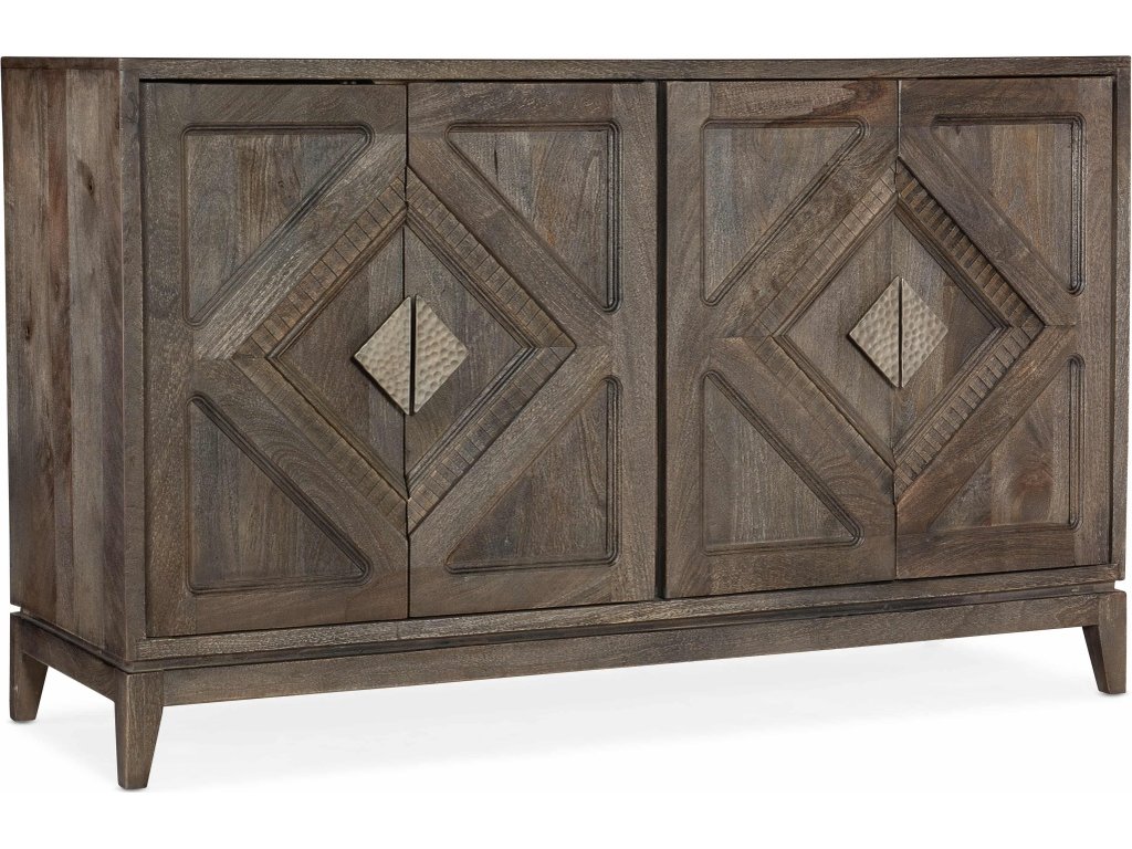 Commerce & Market Carved Accent Chest - main image