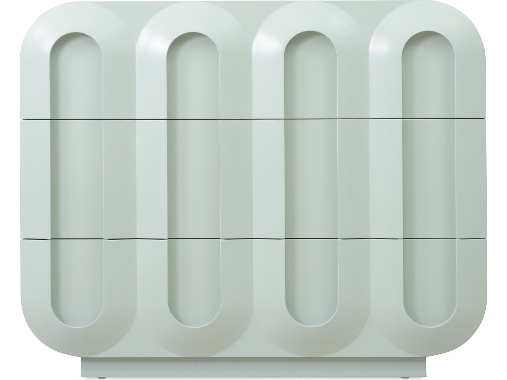 Commerce and Market Groove Three-Drawer Chest - image 1