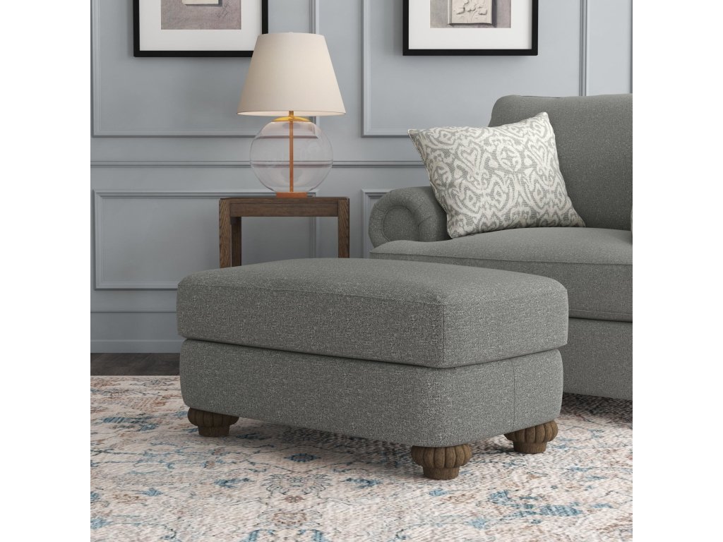 Patterson Fabric Ottoman - image 1