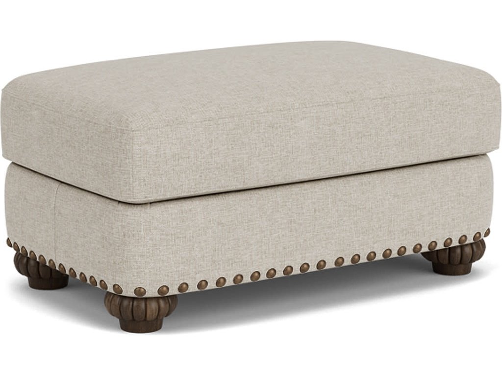 Patterson Fabric Ottoman - main image