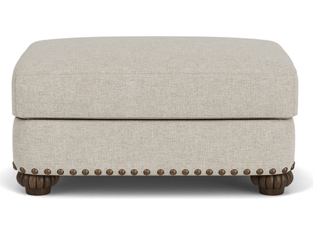 Patterson Fabric Ottoman - image 1