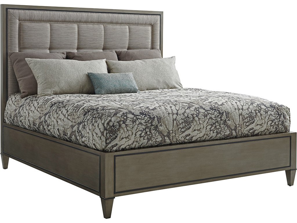 St. Tropez Upholstered Panel Bed 6/6 King - main image