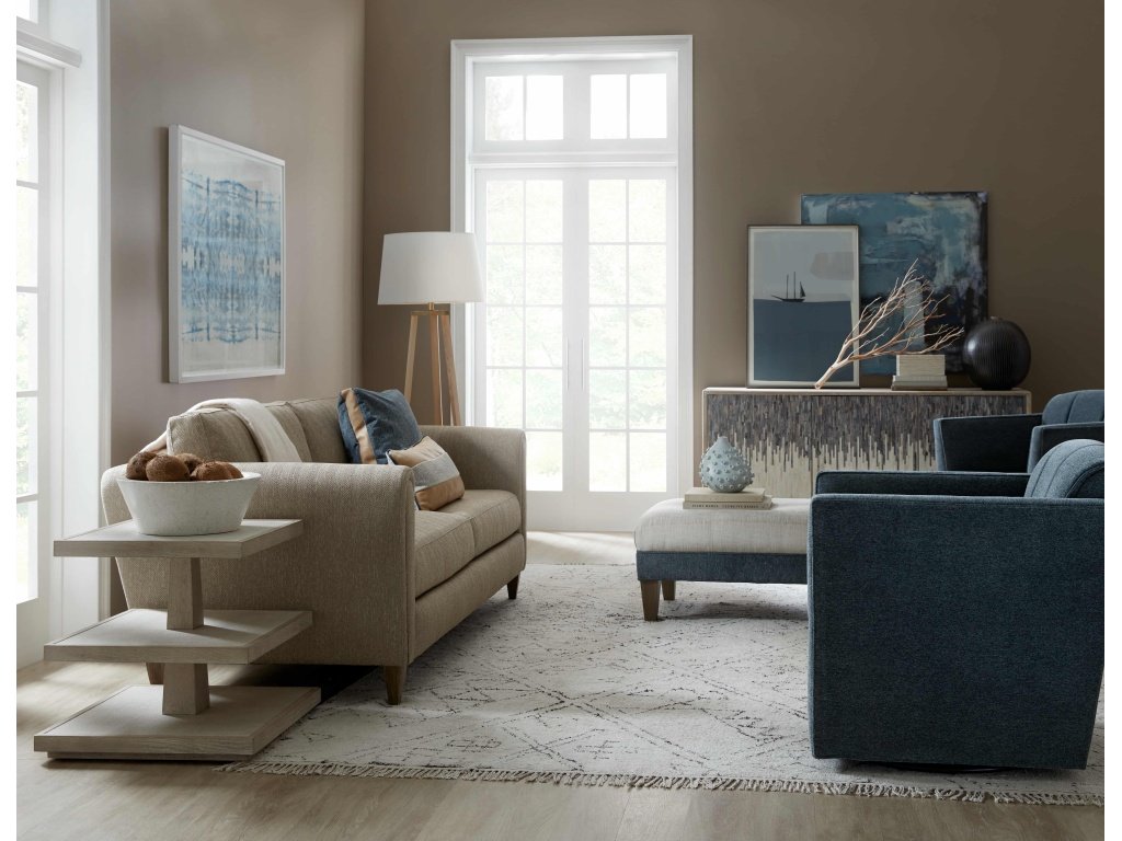 Brooklyn Stationary Two Cushion Sofa 8-Way Hand Tie - image 5