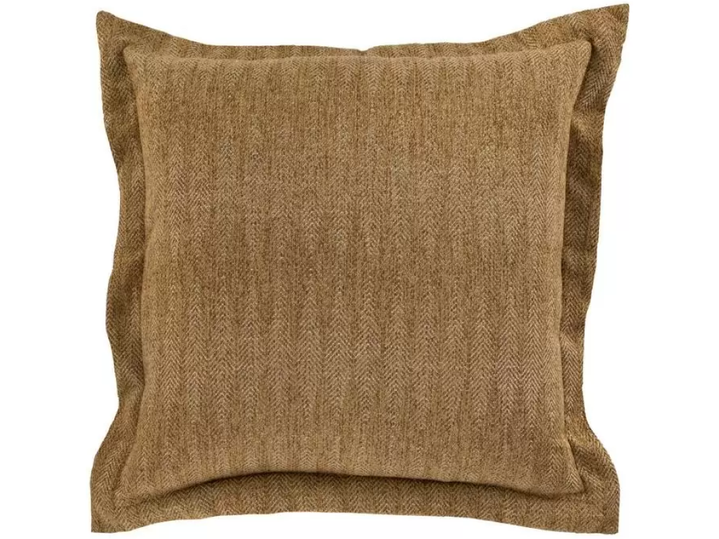 Herringbone Camel Indoor/Outdoor Pillow Brown - main image