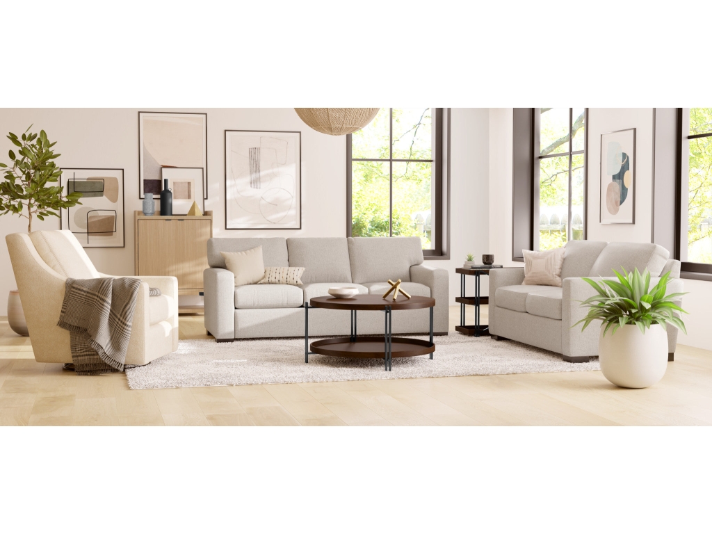 Bryant Fabric Loveseat - image 6