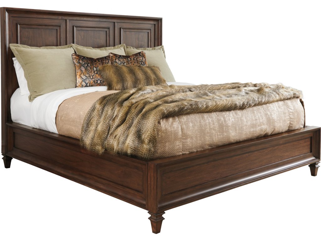 Walnut Creek Wood Panel Bed 6/6 King - main image