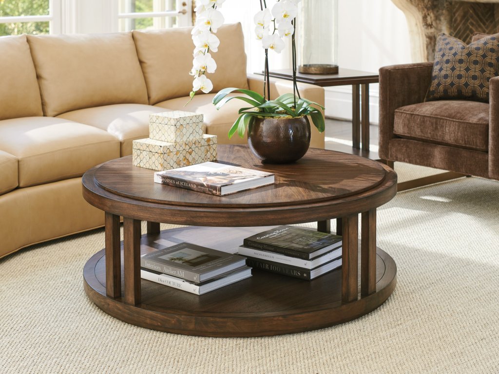 Stinson Round Cocktail Table - image 1