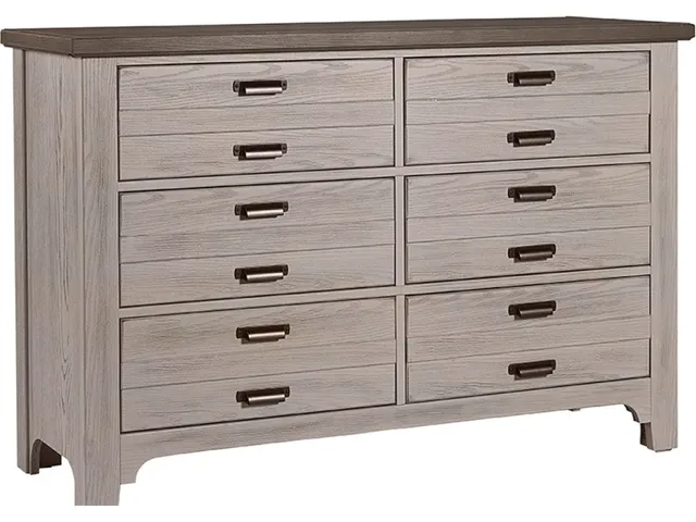 Double Dresser - 6 Drawer