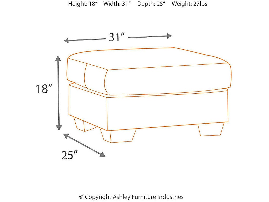 Darcy Ottoman - image 3