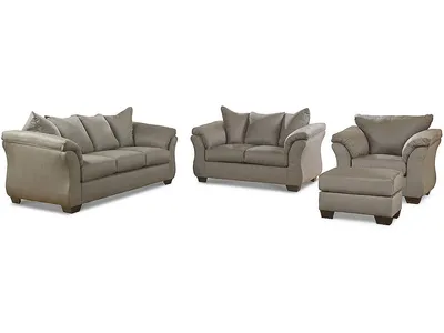 Darcy Sofa, Loveseat, Chair and Ottoman