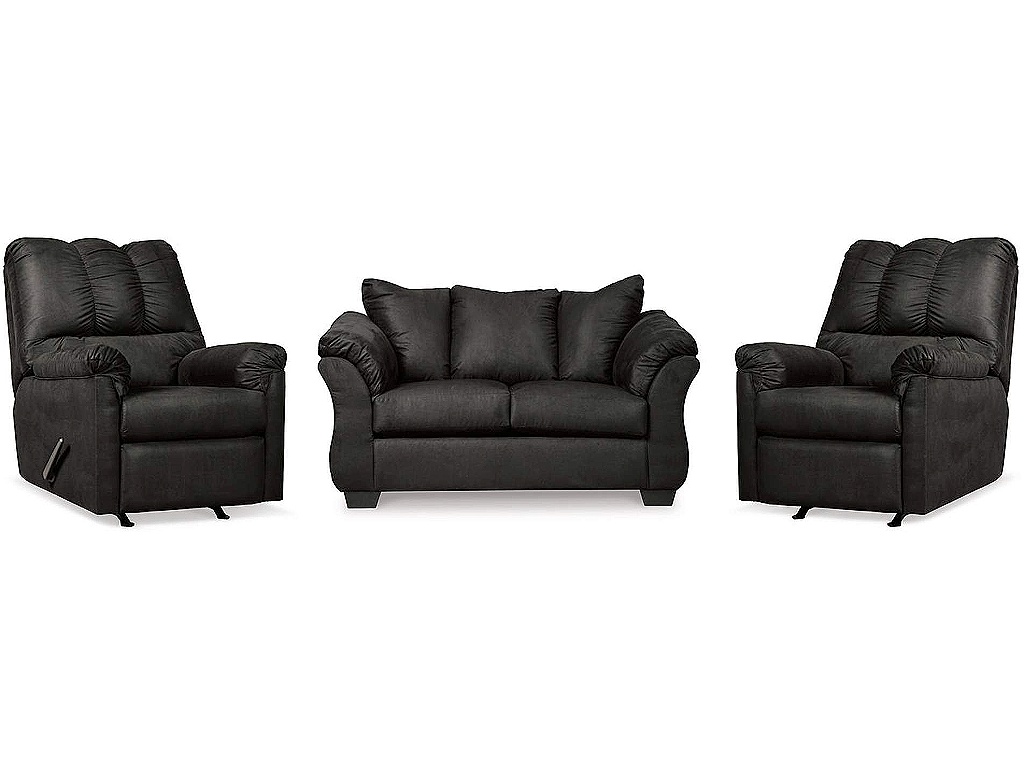 Darcy Loveseat and 2 Recliners - main image
