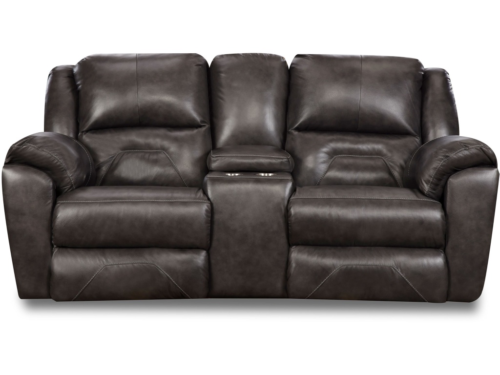 Double Reclining Loveseat with Console - image 4
