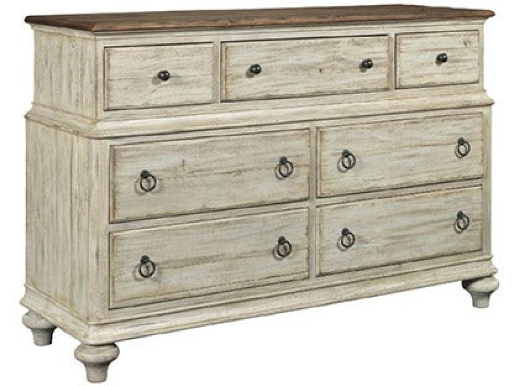 Weatherford Cornsilk Wellington Drawer Dresser - main image