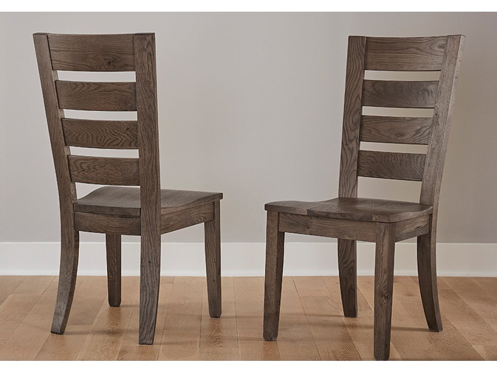 Horizontal Slat Side Chair - image 4