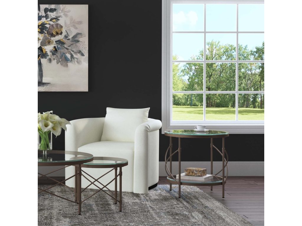Harrison Round End Table - image 5