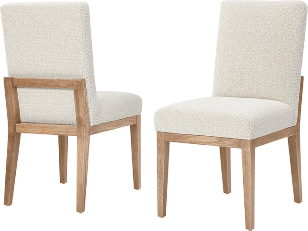 Upholstered Side Chair Oatmeal Fabric - main image