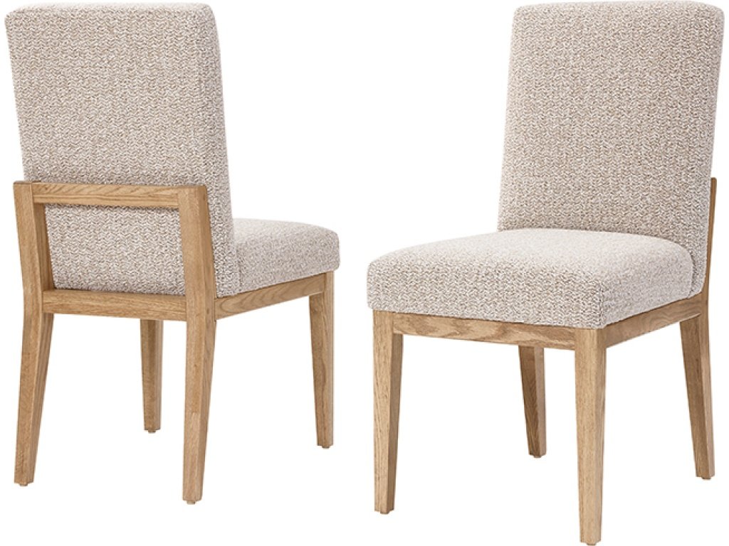 Upholstered Side Chair Grey Fabric - main image