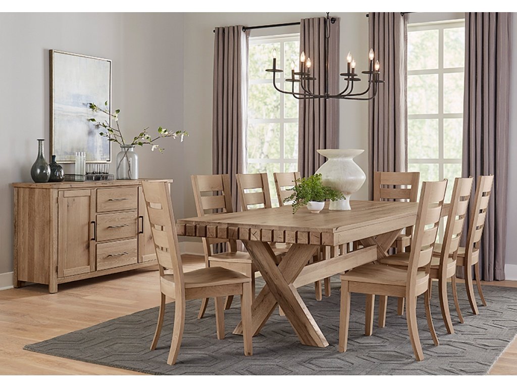 Horizontal Slat Side Chair - image 1