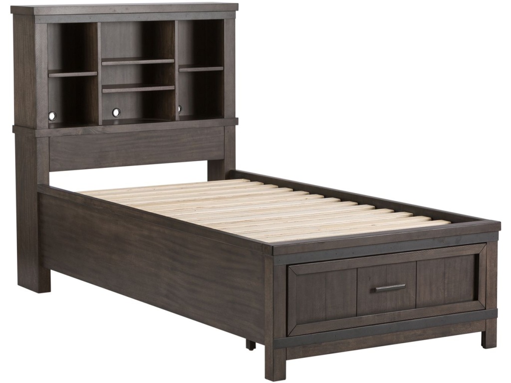 Twin Bookcase Bed - image 1