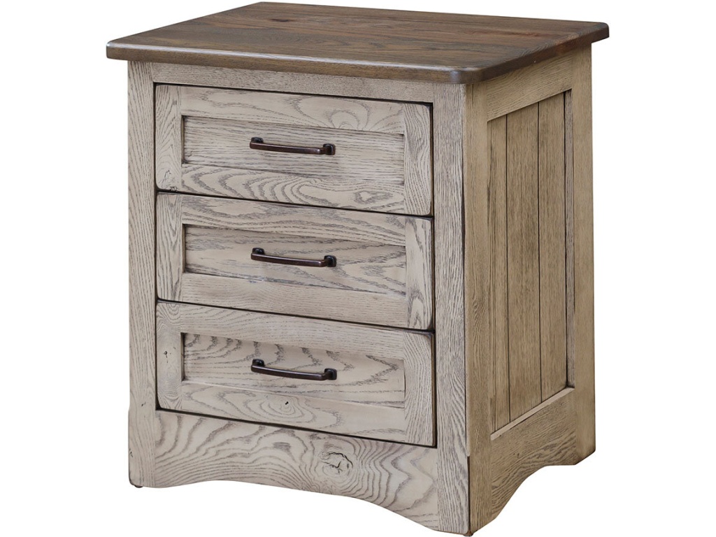 Farmstead 3-Drawer Nightstand - main image