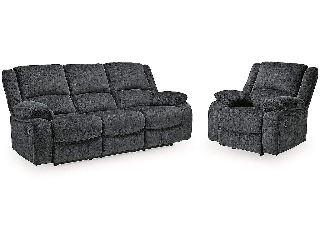 Draycoll Reclining Sofa and Recliner - main image