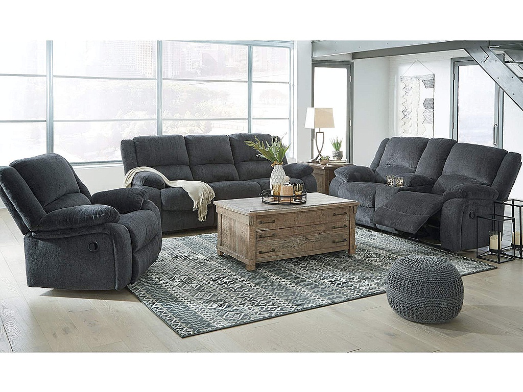 Draycoll Reclining Sofa, Loveseat and Recliner - image 1