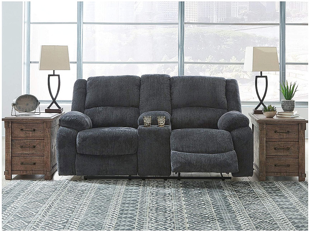 Draycoll Reclining Loveseat with Console and Recliner - image 14