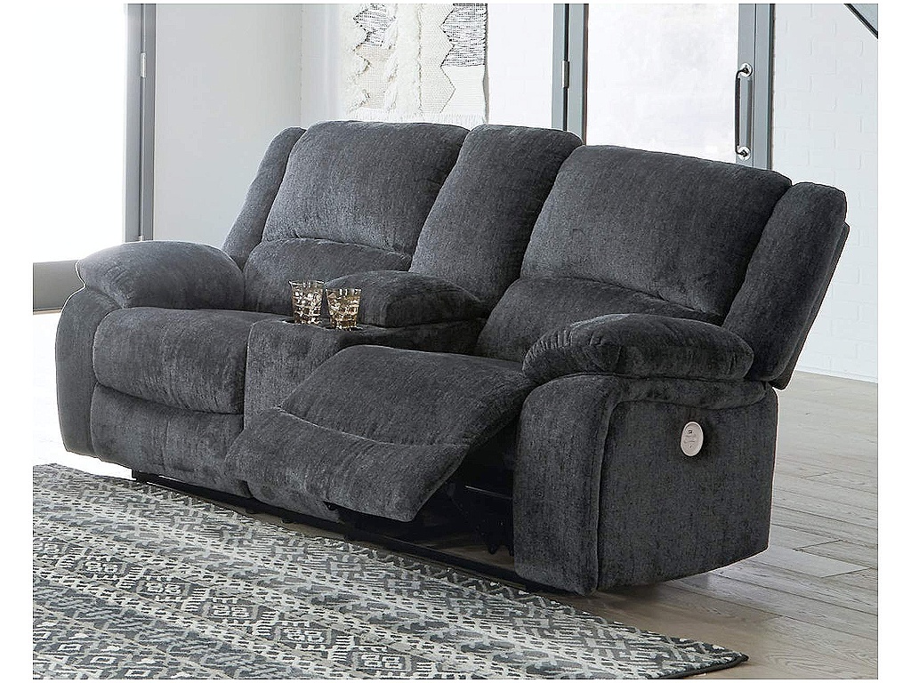 Draycoll Power Reclining Sofa, Loveseat and Recliner - image 1