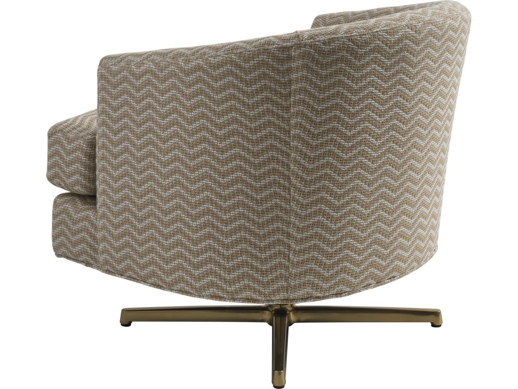 Graves Swivel Chair - Brass - image 3
