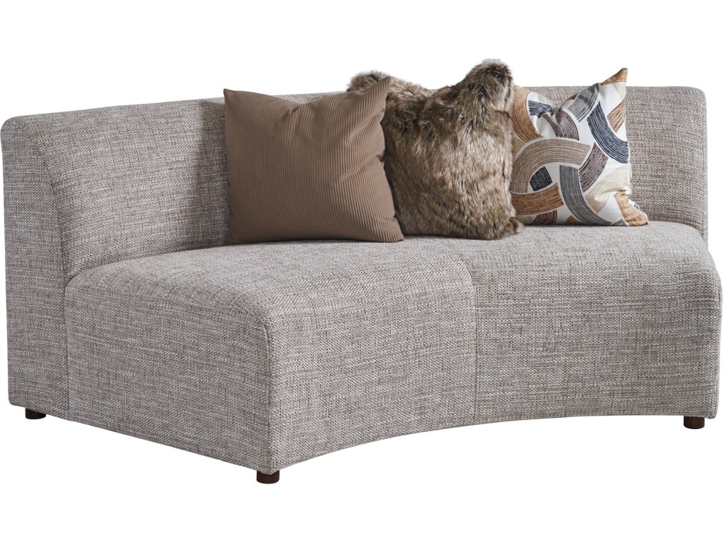 Alston Armless Curved Sofa - main image