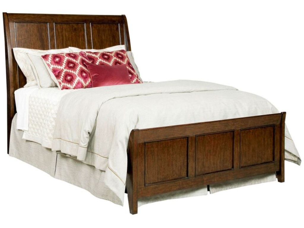 Caris Sleigh King Bed - Complete - main image