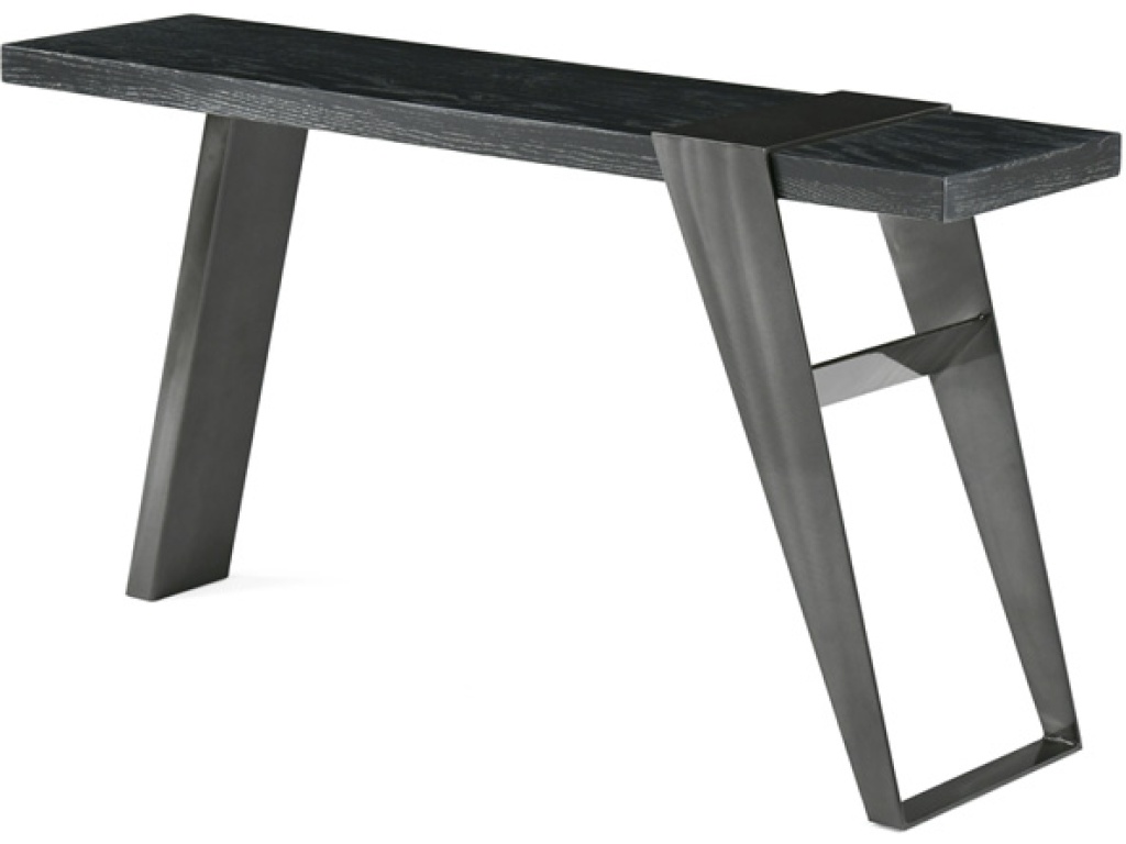 Johnston Casuals Furniture Alexander Console Table, Wood Top Cocktail Table, alternate view 4