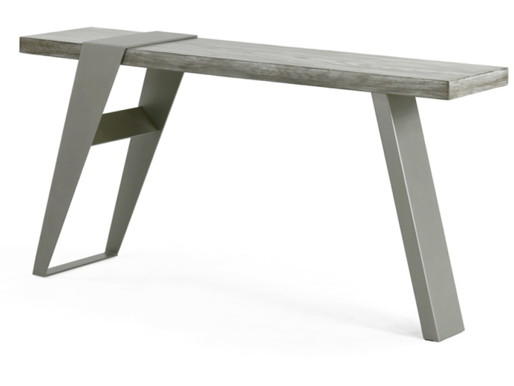 Johnston Casuals Furniture Alexander Console Table, Wood Top Cocktail Table, primary thumbnail