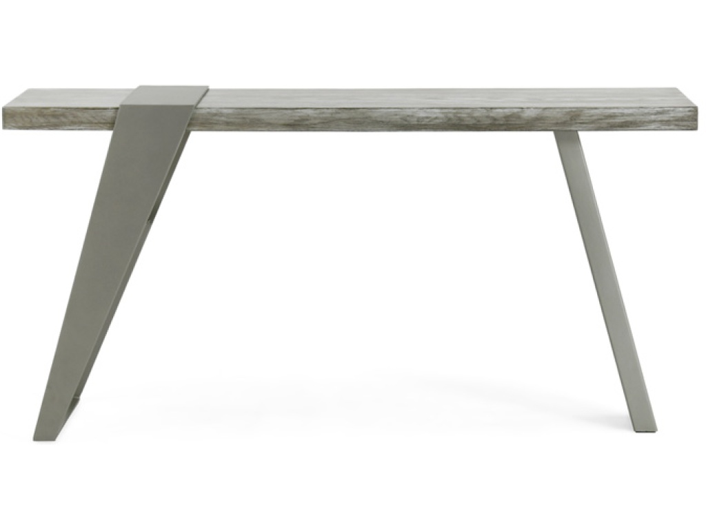 Johnston Casuals Furniture Alexander Console Table, Wood Top Cocktail Table, alternate view 2